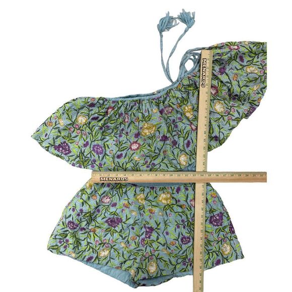 Anthropologie La Fuori Embroidered Romper Size XL - Picture 7 of 8